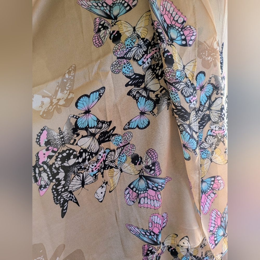 Vintage Silk Scarf Balmain Paris
